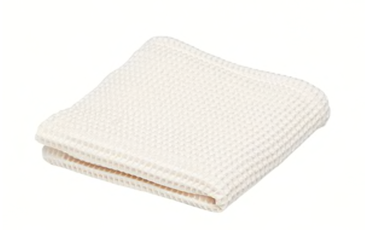  waffle cream towel