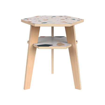  The Best Side Tables Option Inside Weather Latte Hanna Side Table