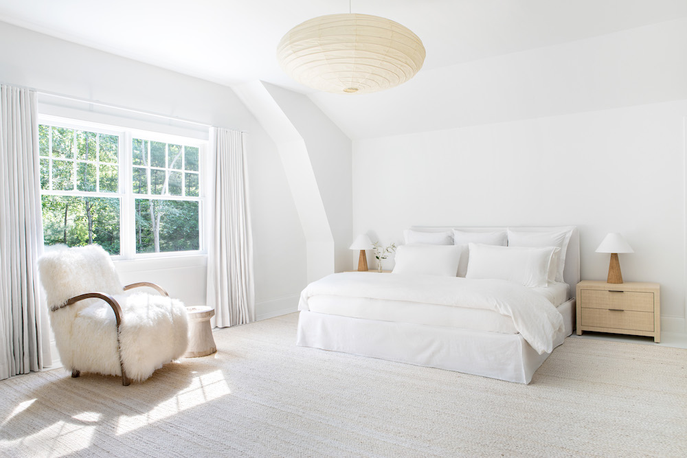 white bedroom