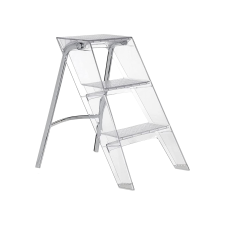  Kartell Upper Step Ladder - Transparent Crystal