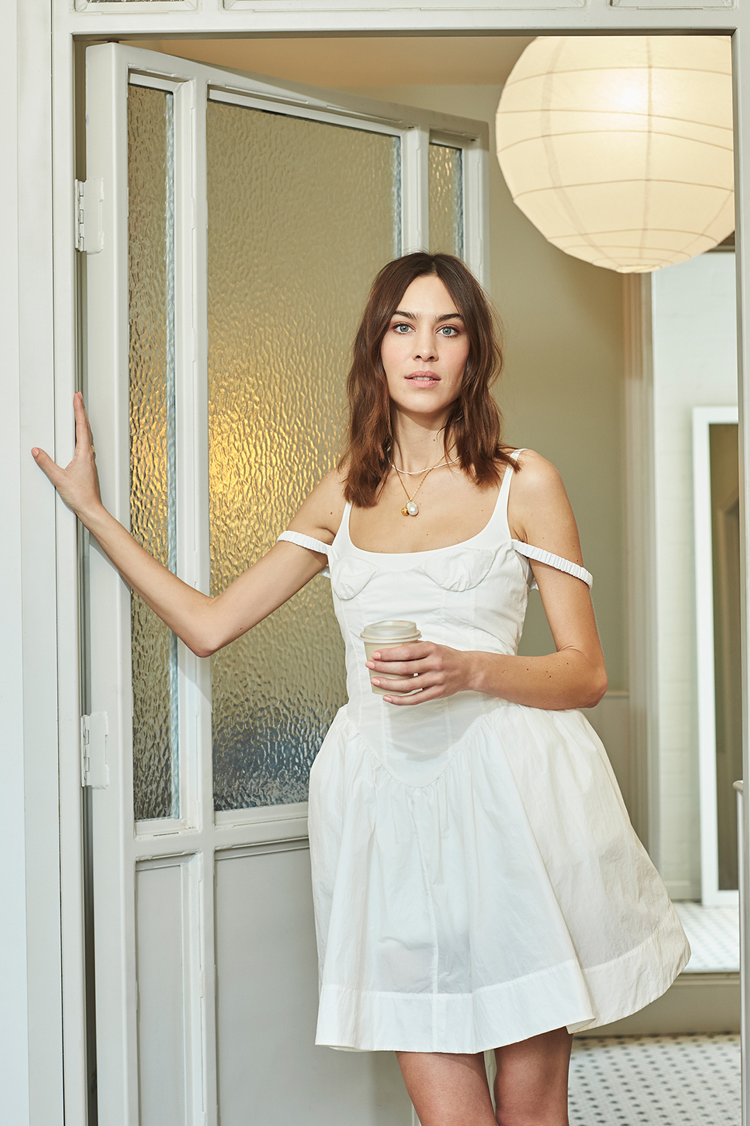 portrait of alexa chung