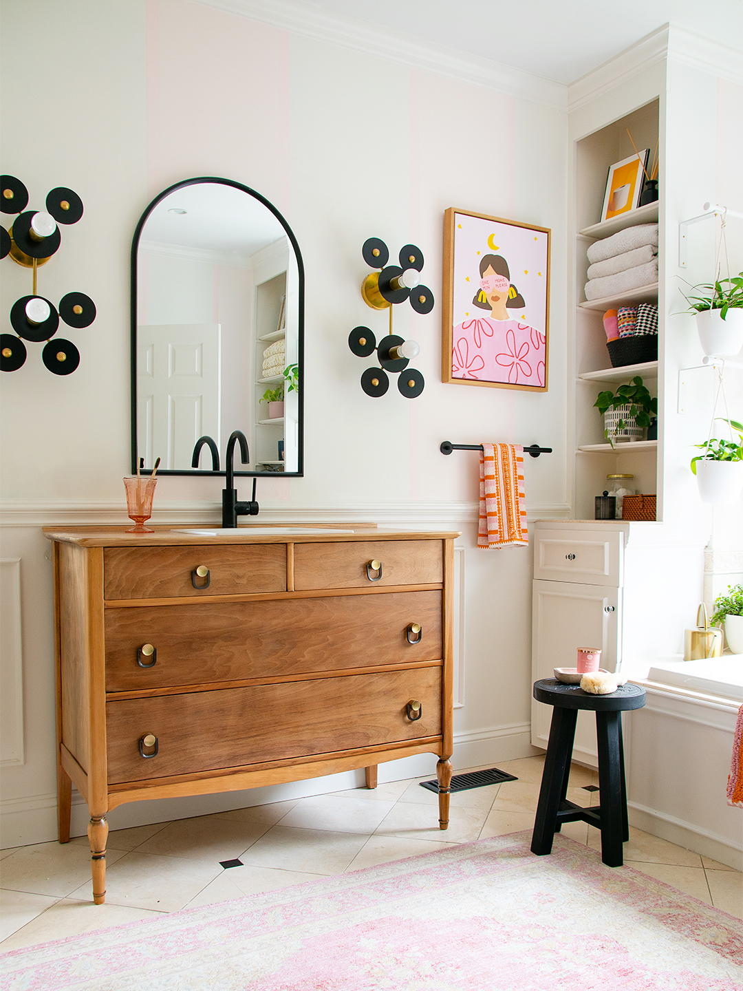 antique dresser bathroom vanity