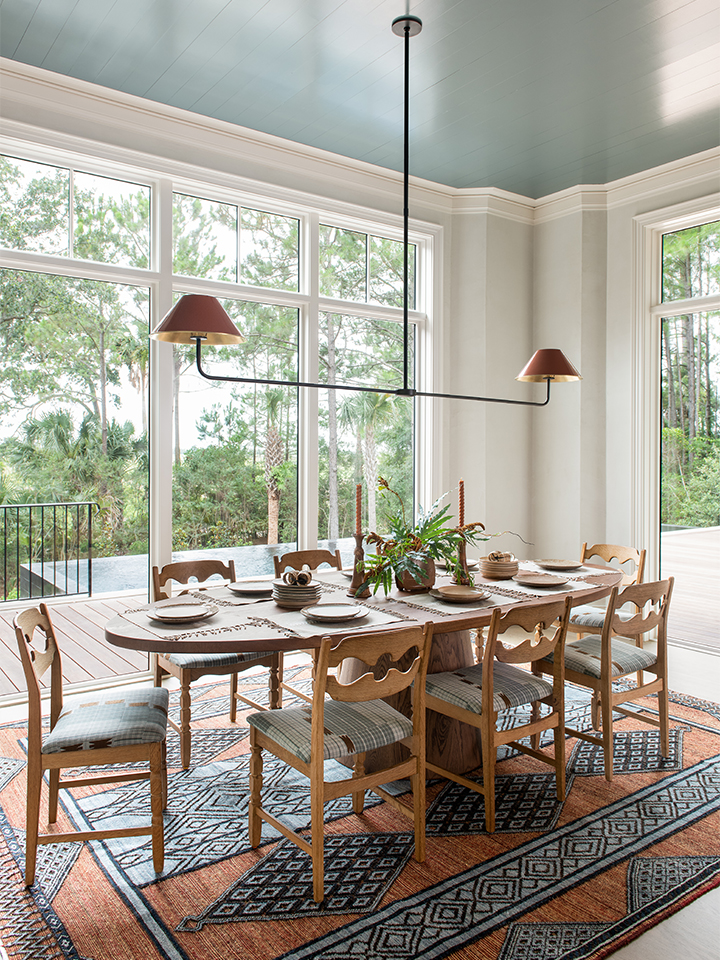 breezy dining room