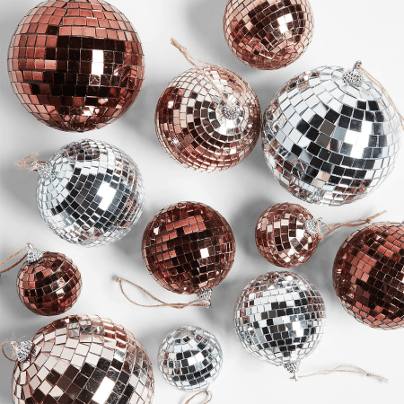  Leanne Ford Disco Ball Ornaments