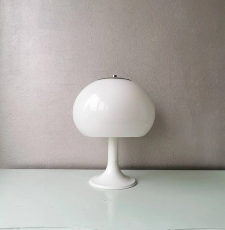  white mushroom table lamp