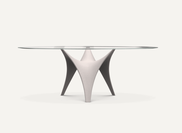  sculptural dining table