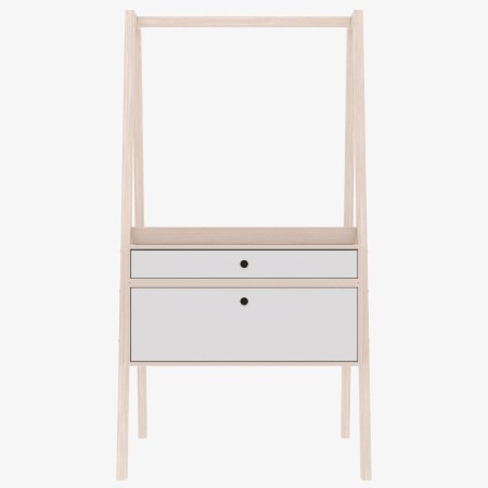  Spot Convertible Dresser Changing Table Domino