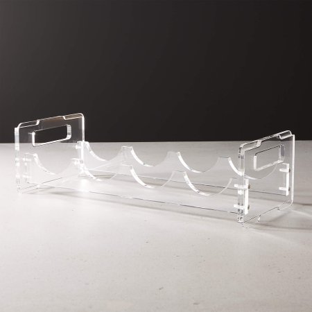  clear wine rack