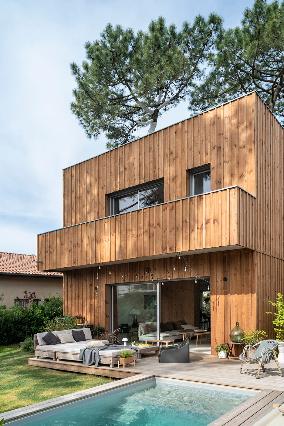 wooden house exterior