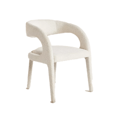  Bouclé Hagen Dining Chair