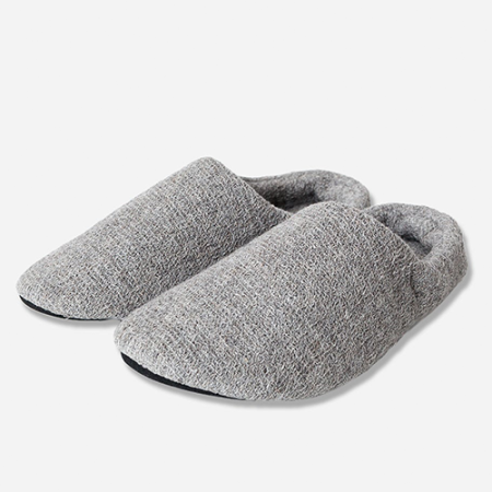  Gray Cotton House Slippers