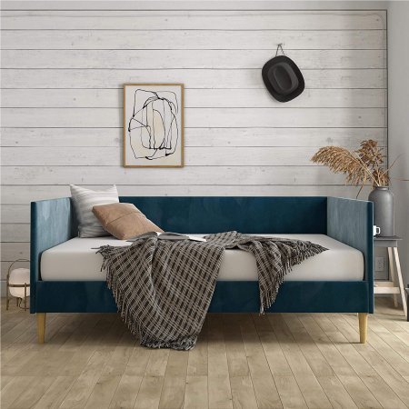  DHP Franklin Mid Century Upholstered Daybed Domino