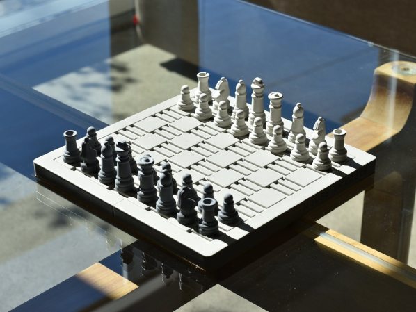  concrete chess set