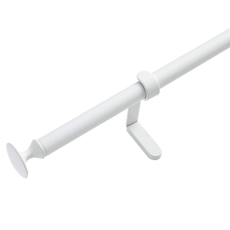  White Curtain Rod