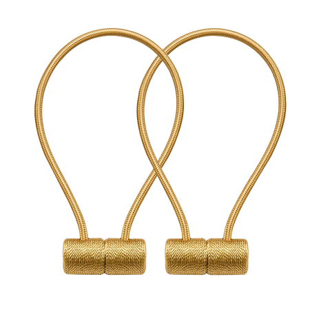  xderlin gold magnetic curtain tiebacks