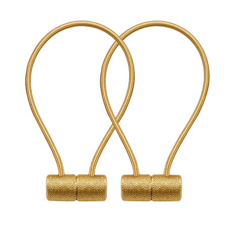  xderlin gold magnetic curtain tiebacks