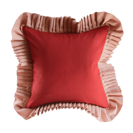  frilly pillow