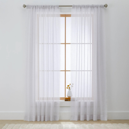  white curtains sheer walmart