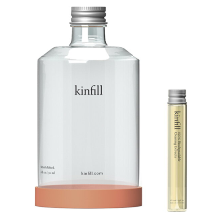  Kinfill Floor Cleaner Glass Bottle with Small Vial of Concentrate