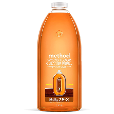  Orange Bottle of Wood Floor Cleaner by Method