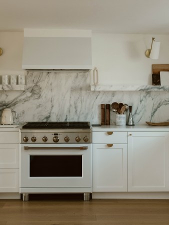 marble backsplash