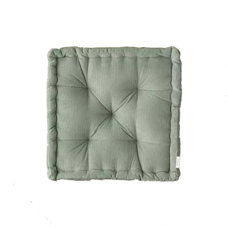  Urban Outfitter Corduroy Square Floor Pillow Tufted Green