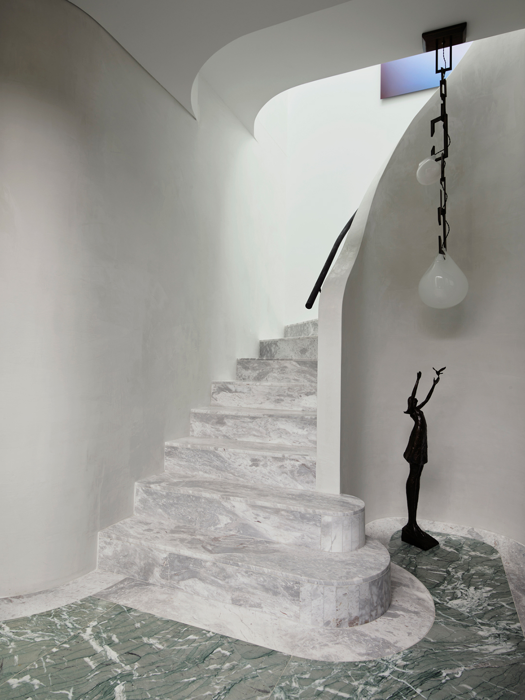 marble staircase