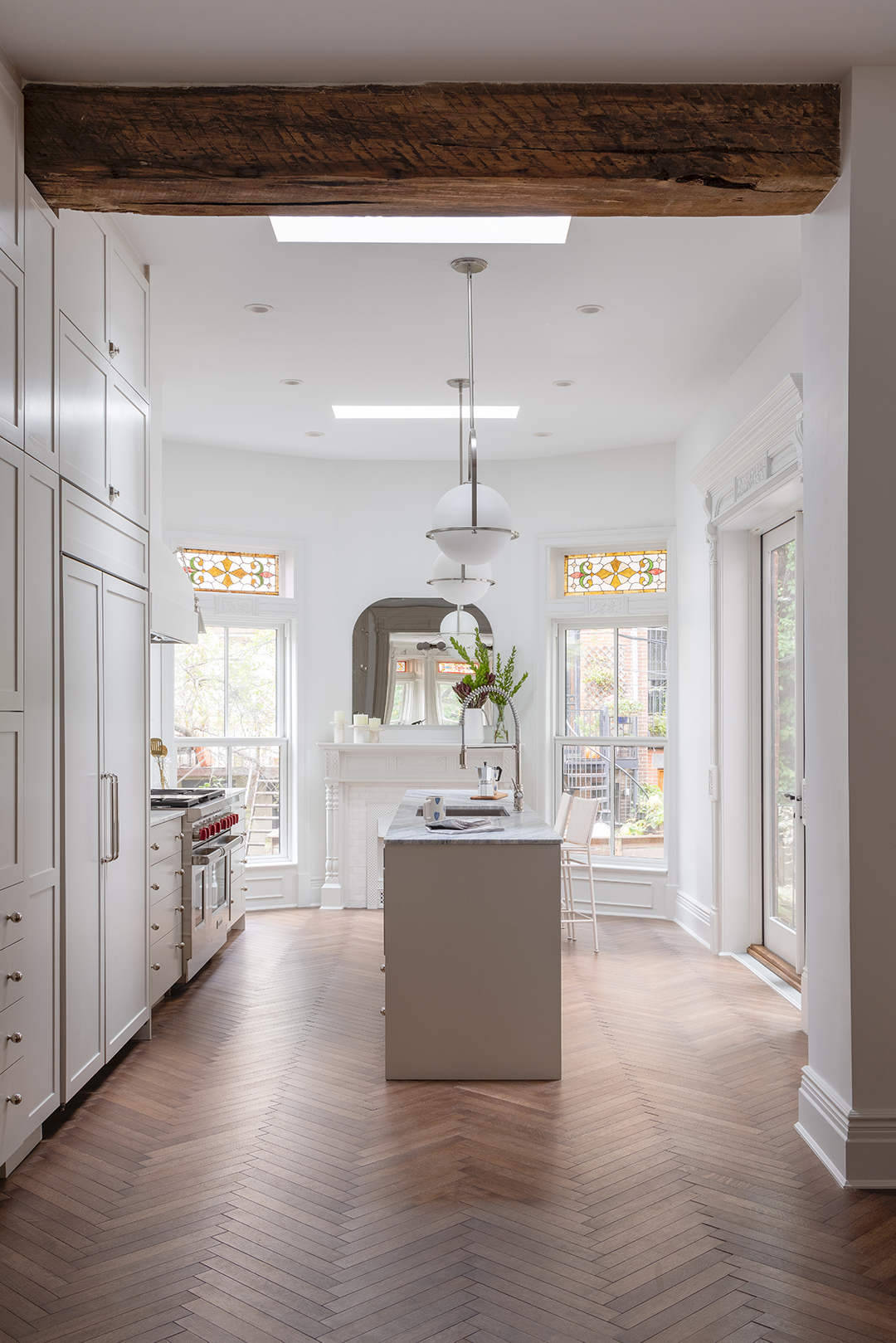 white kitchen