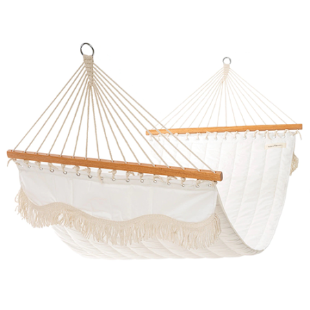  Quilted Fringe Hammock