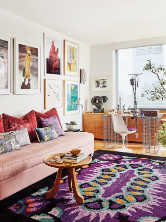 maximalist living room