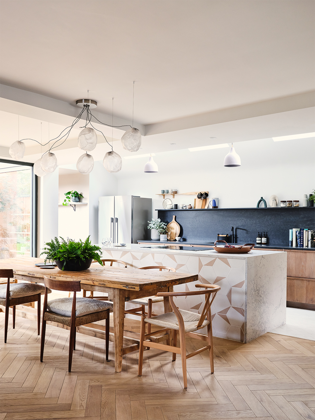 open concept kitchen