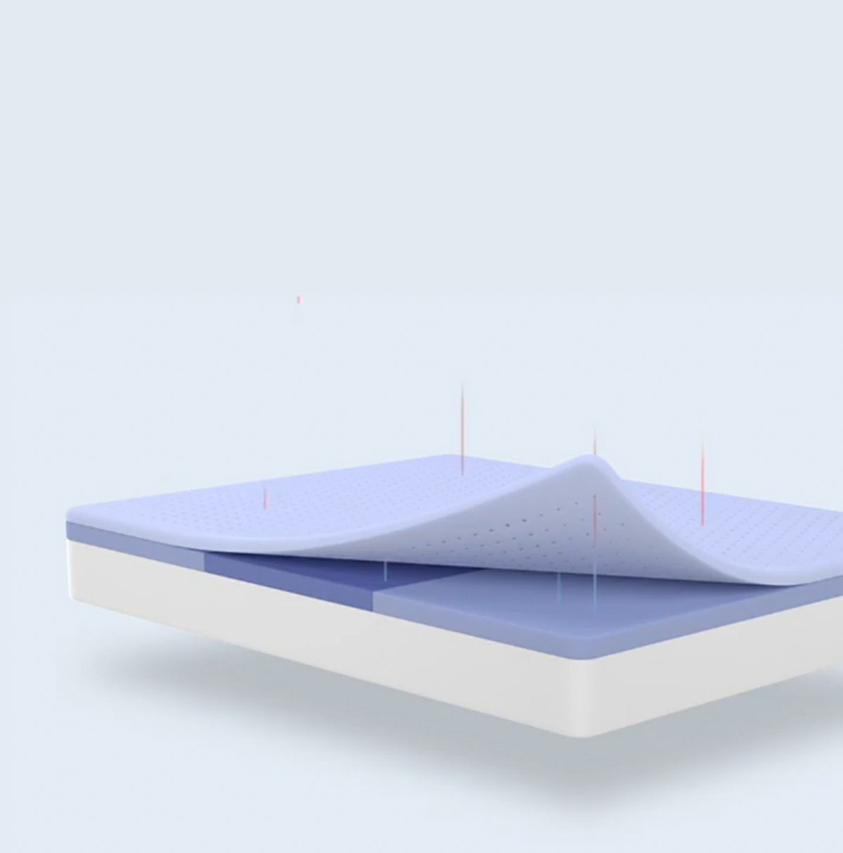 foam mattress diagram