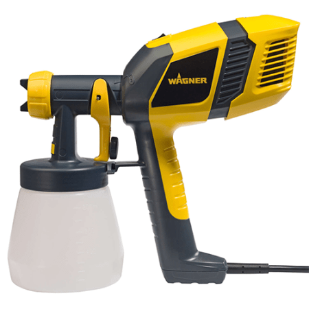  Yellow Wagner Handheld HVLP Paint Sprayer