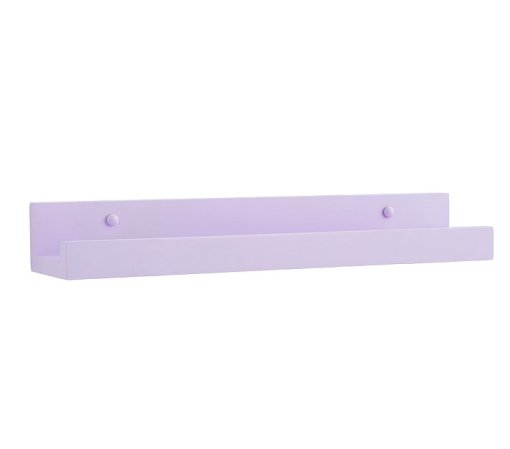  purple picture ledge shelf