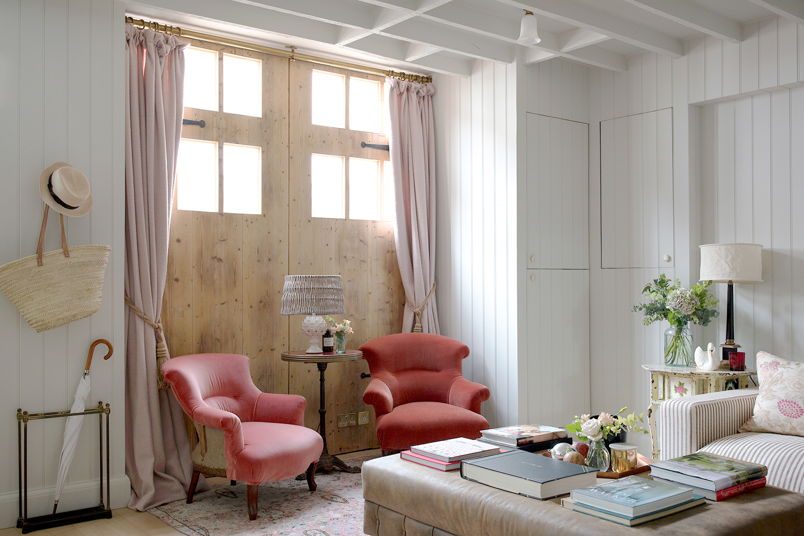 living room barn style tables