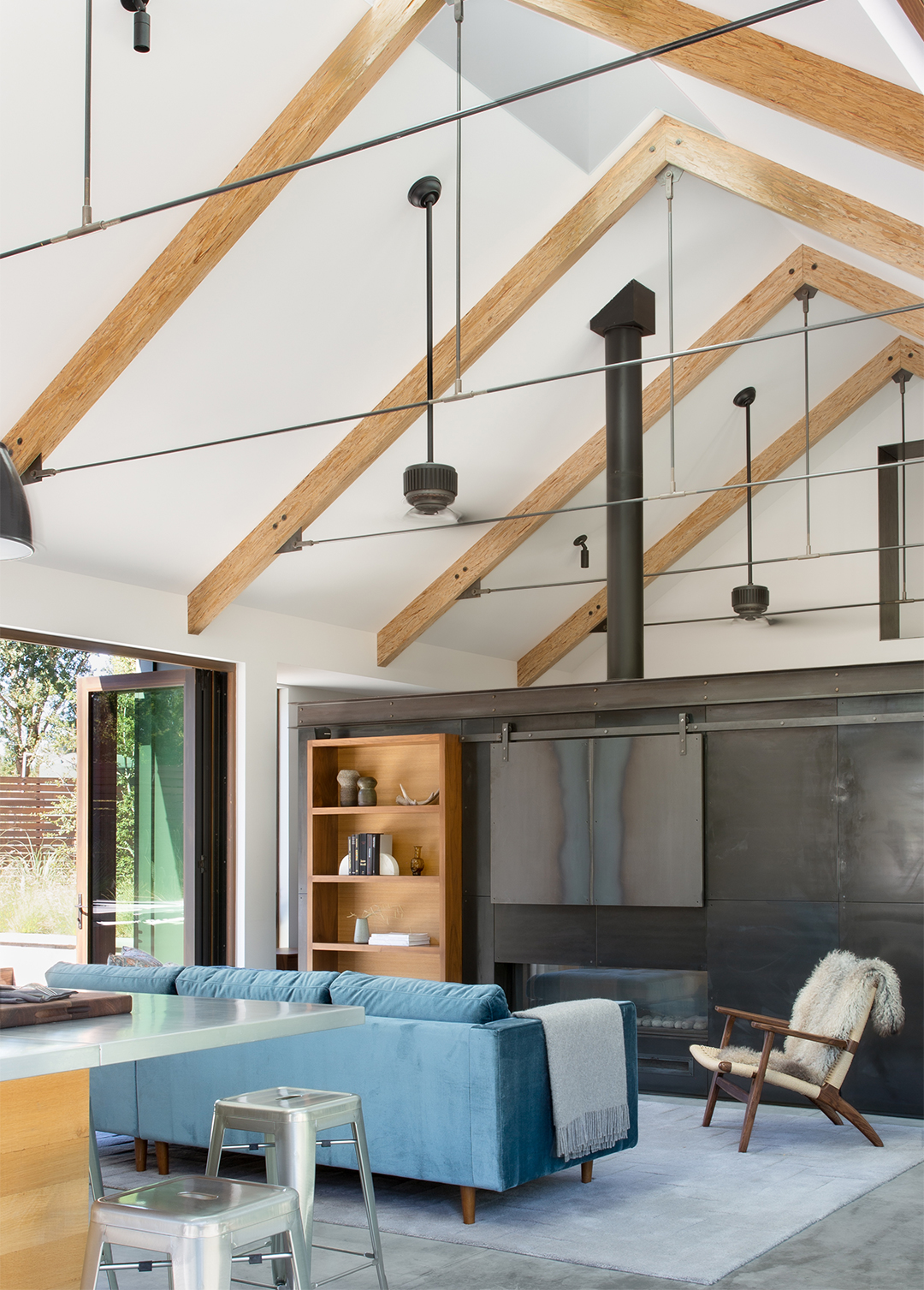 lofted barn interior