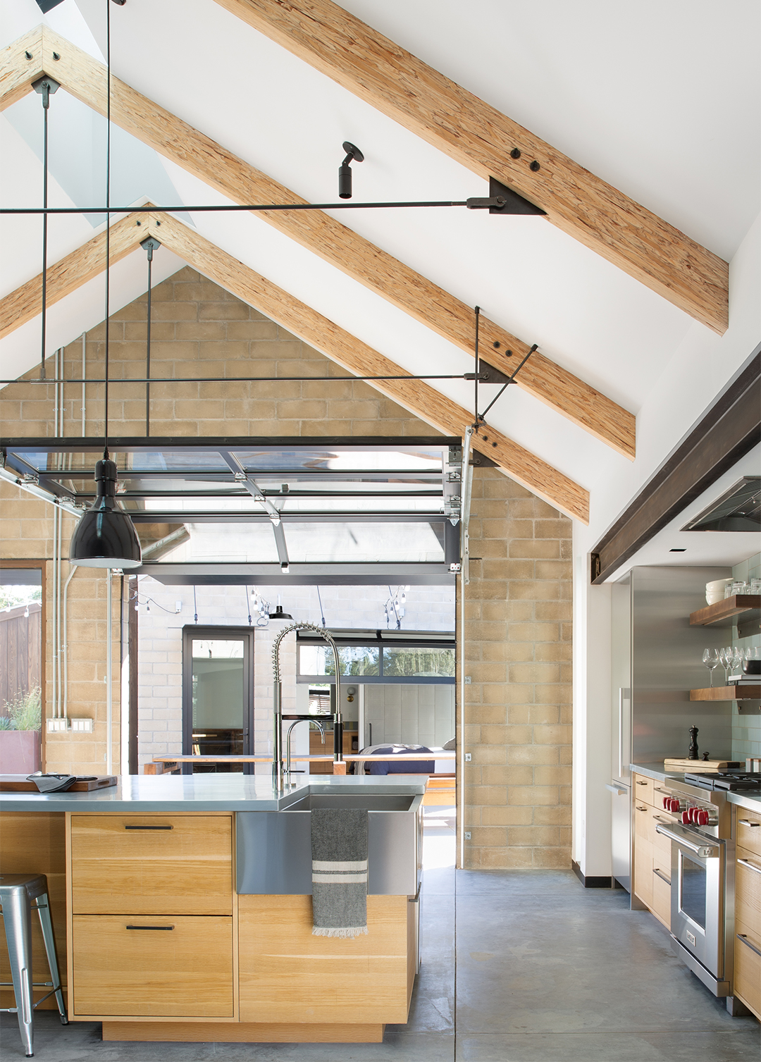 open concept kitchen