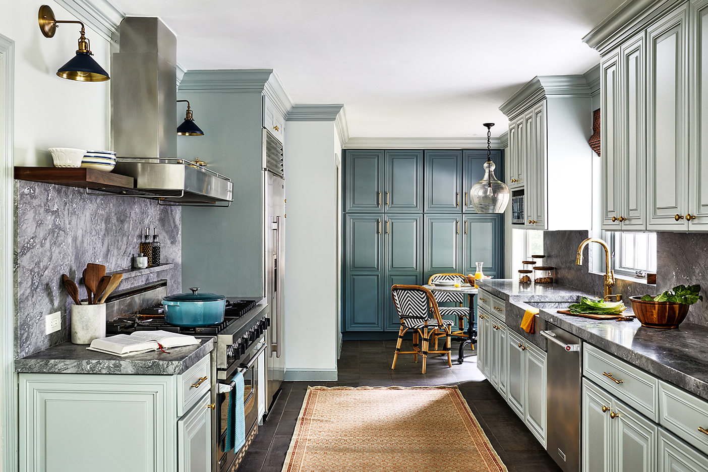 The Best 18 Paint Colors For Blue Kitchen Cabinets