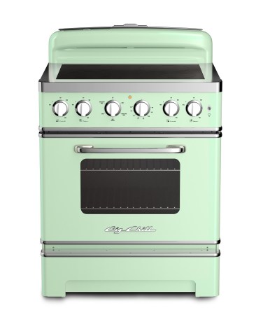  retro green stove