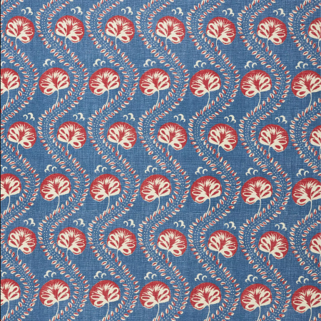  Fabric by the Yard - Fairhope Linen in Captain's Blue