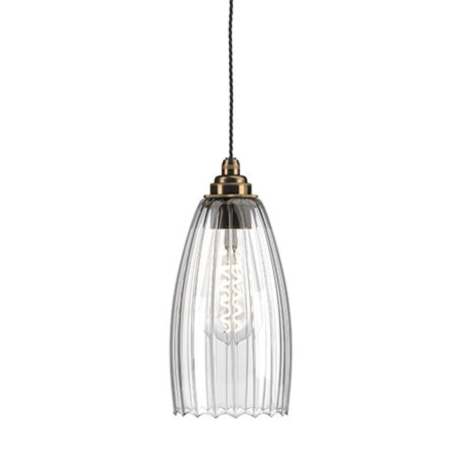  glass pendant light