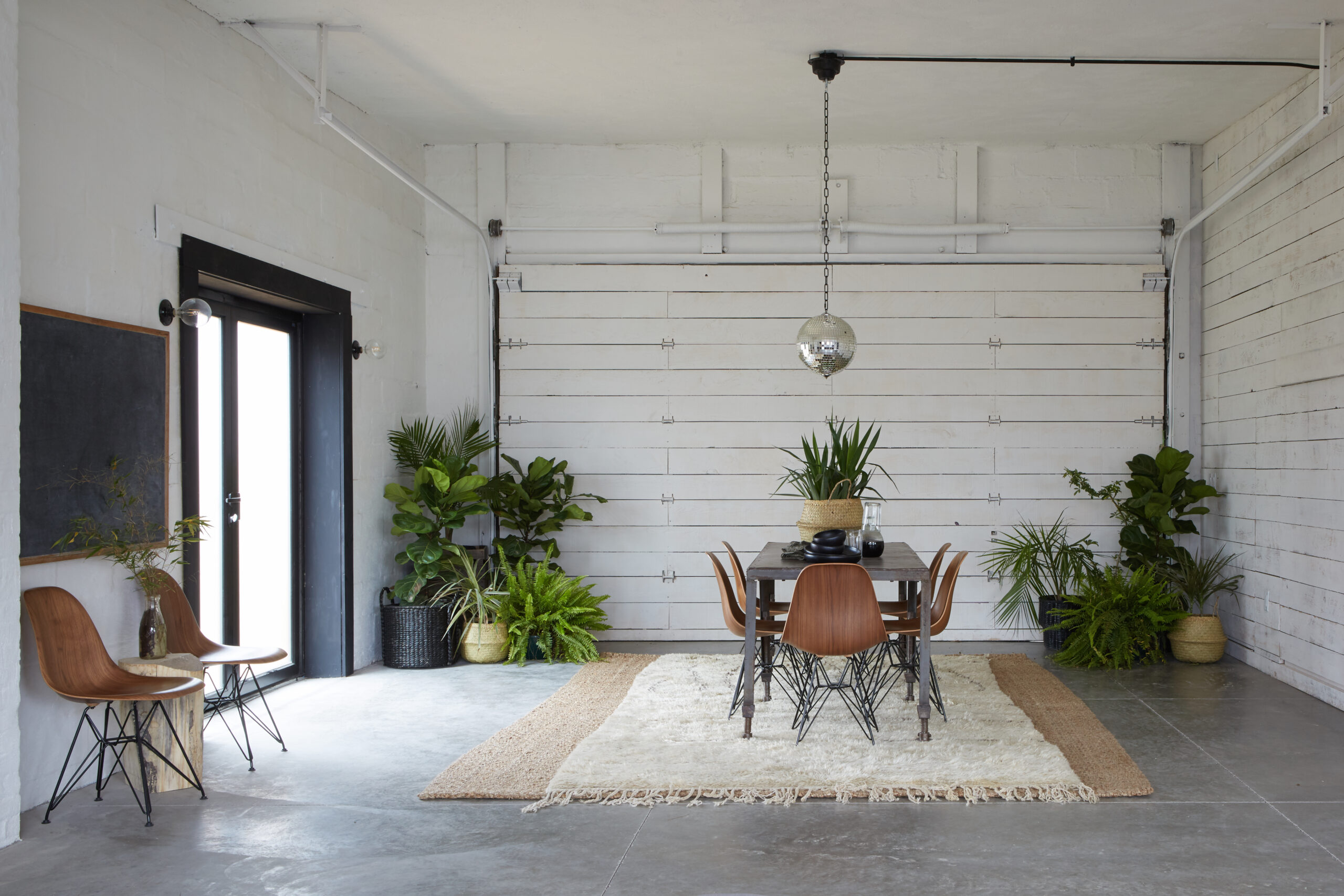 warehouse dining room