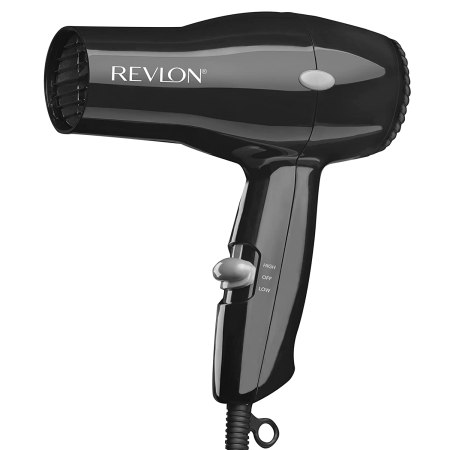  black revlon hair dryer