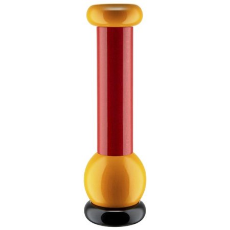  red and yellow pepper grinder