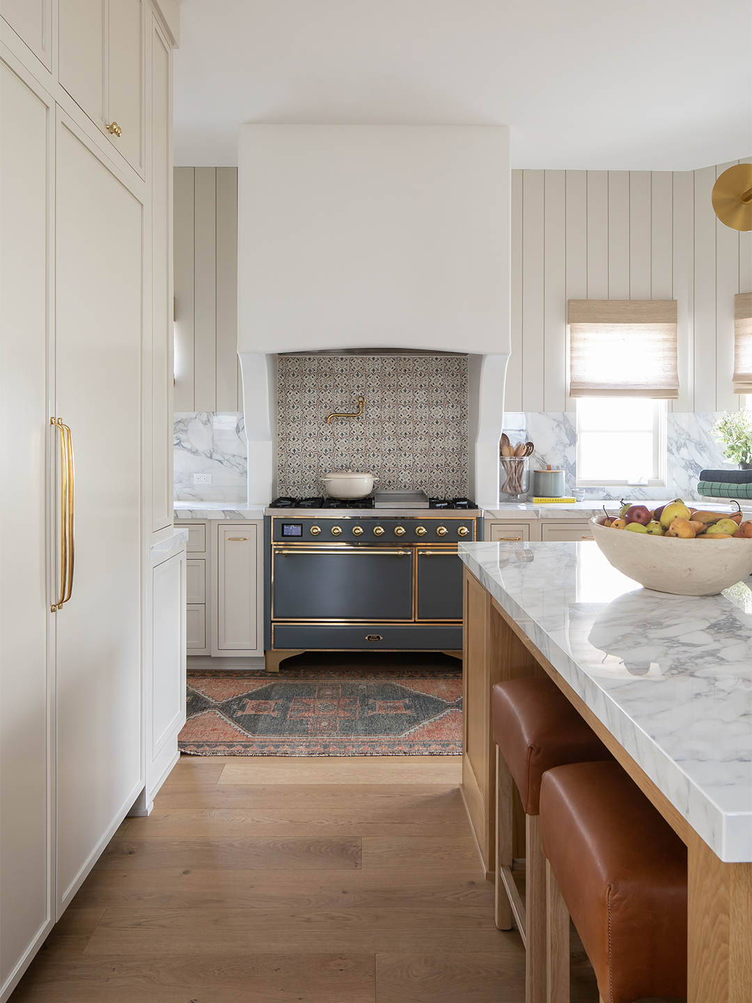 cream colored kitchen