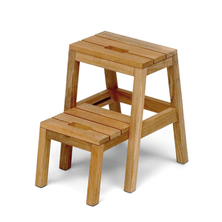  Step Stools Teak 1