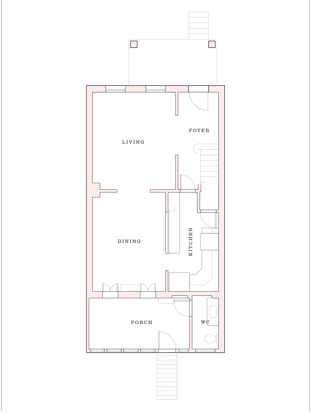 plans of a house first level
