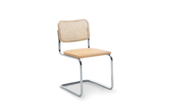  cesca modern cane and metal chair