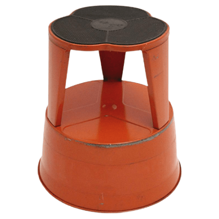  Red french step stool