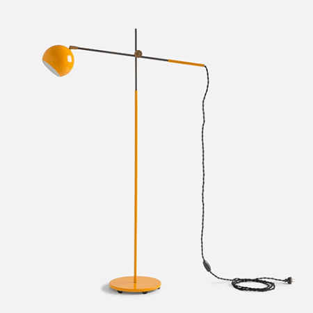  Studio Floor Lamp in Yellow